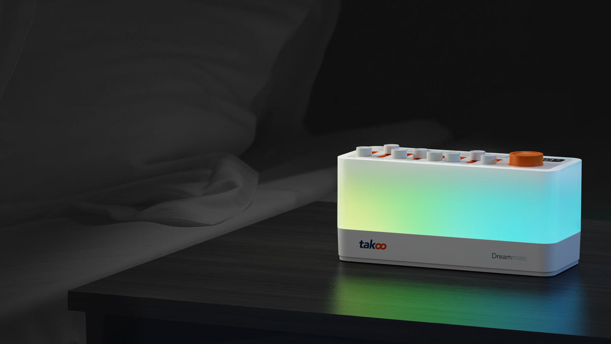 TAKOO Dreammate on a bedside table
