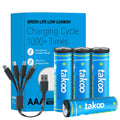 TAKOO Rechargeable Battery