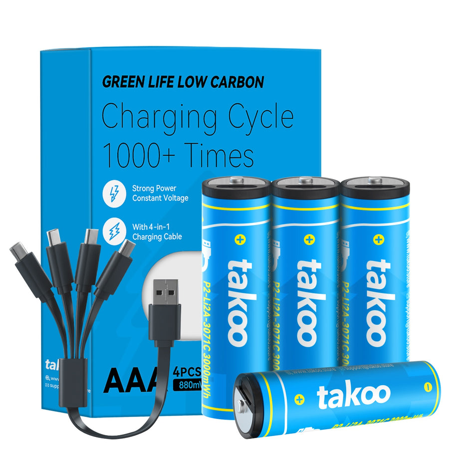 TAKOO Rechargeable Battery