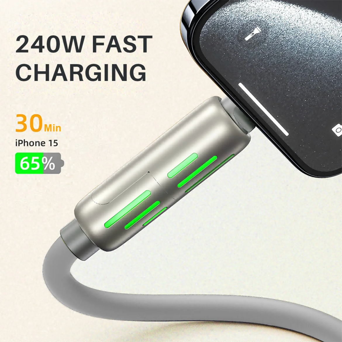 takoo 4-in-1 Multi 240W Fast Charging Cable