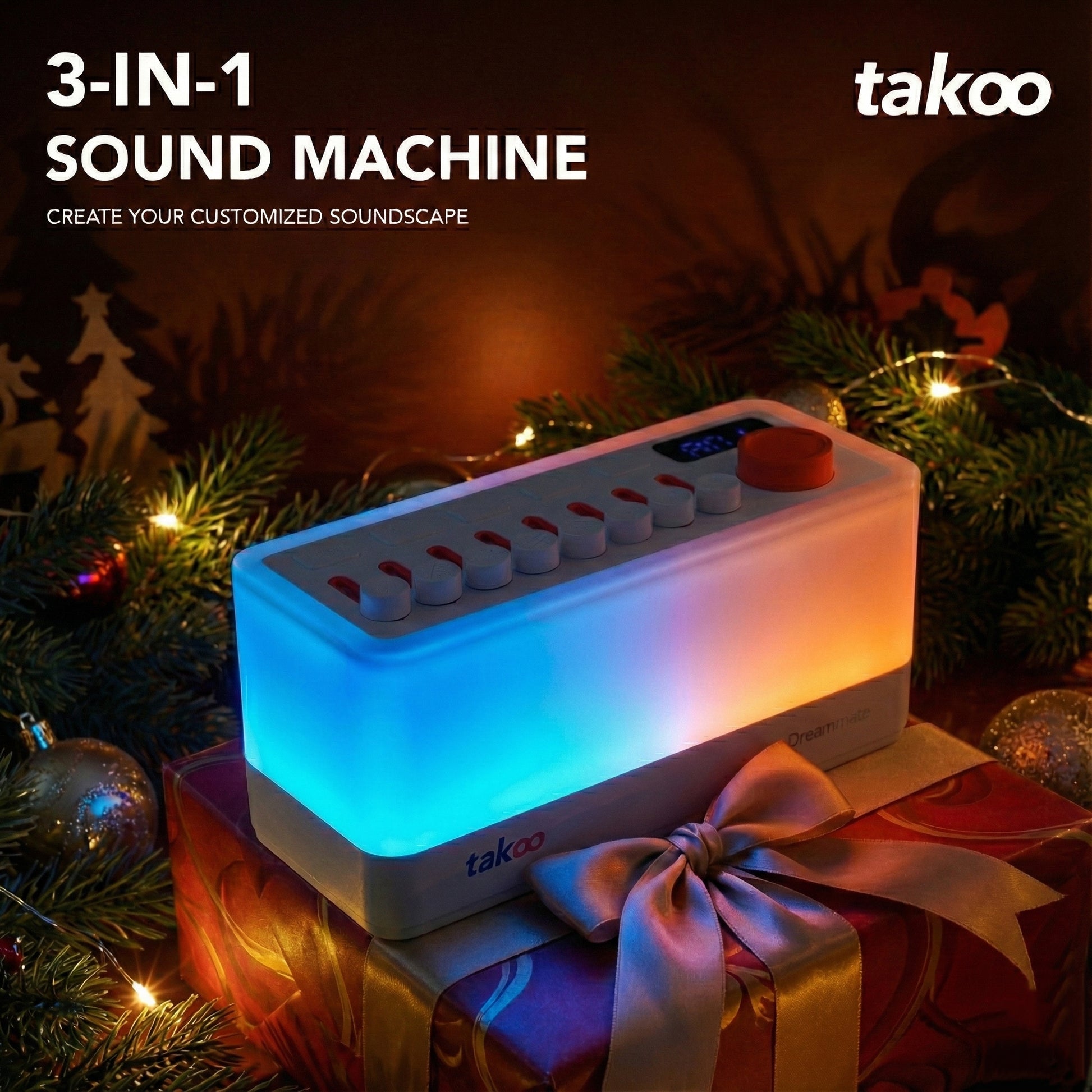 TAKOO 3-IN-1 SOUND MACHINE