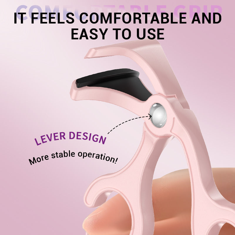 Wide-Angle Heated Eyelash Curler