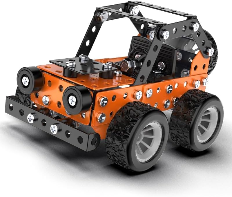 Building Sets Stem Assembly Metal 3-D Puzzle Off-Road Model Car Building Kit