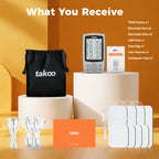 takoo 2-in-1 TENS & EMS Muscle Stimulator