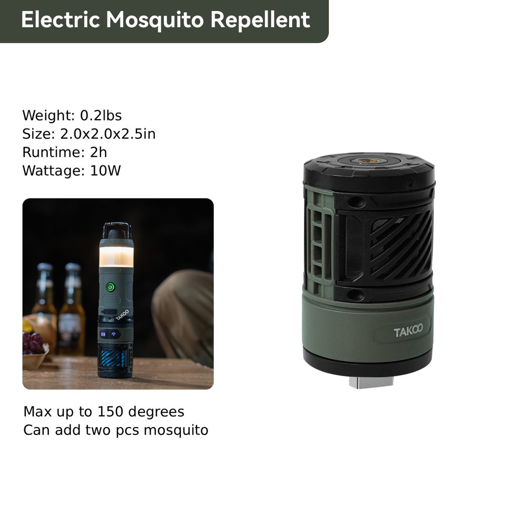 TAKOO Multiple Modular Camping Lantern Mosquito Repllent Module