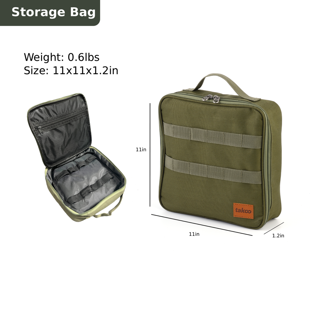 TAKOO Multiple Modular Camping Lantern Storage Bag