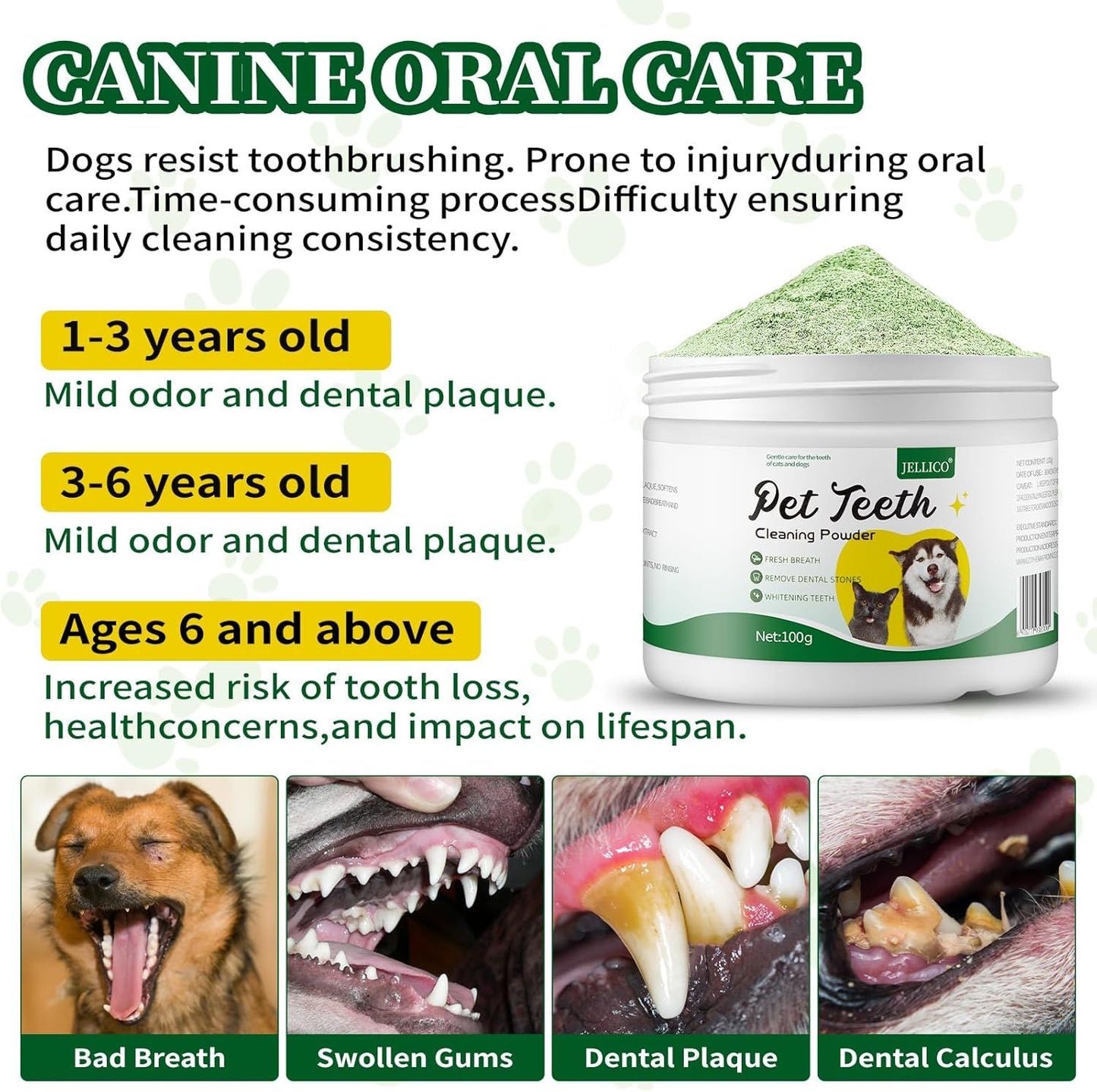 Pet Teeth Cleaning Powder