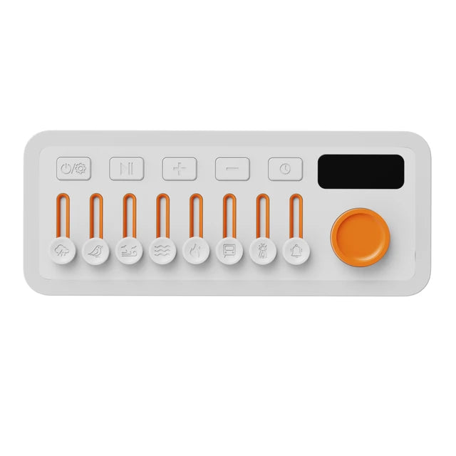 Eight individual faders