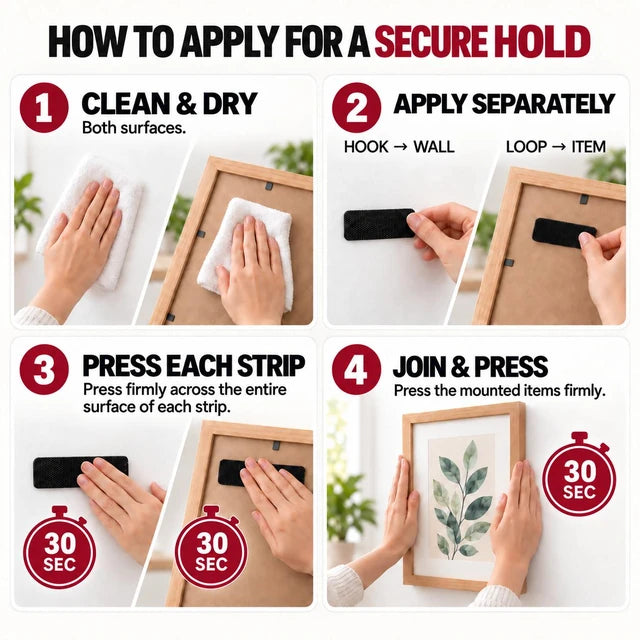 Application steps
